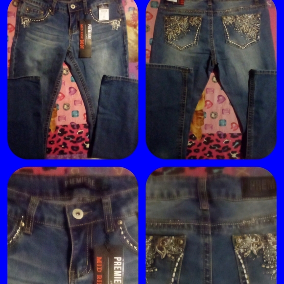 NEW 2 PAIRS JEANS - Picture 2 of 13